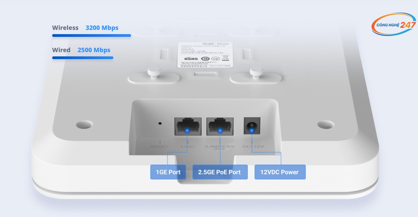 Wifi Reyee RG-RAP2260(G)