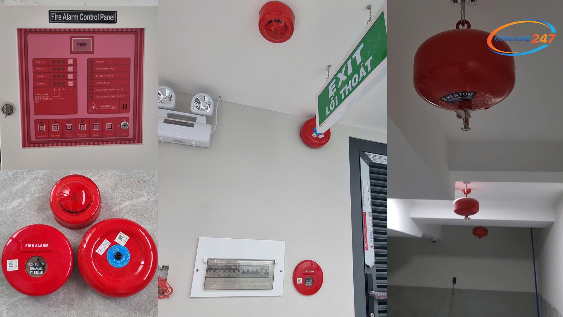 Dự án hệ thống mạng camera wifi báo cháy